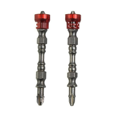 

2 Pcs Double-Headed Cross Bit 65mm Long for Electric Hand Drill Screwdriver
