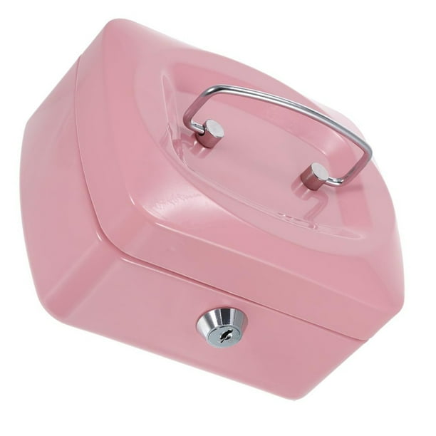 Toystoory Caja fuerte pequeña de Metal para dinero, moneda, efectivo, hucha con cerradura, 6 compartimentos, bandeja para dinero Conjuntos de muebles de dormitorio Numero 3 Toystoory HA025902-03