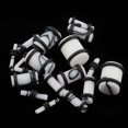 thumbnail image 3 of 32 Pieces Ear Gauges Stretching Acrylic Plug Taper 14G-0G Expander Jewelry, 3 of 9