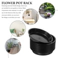 thumbnail image 2 of 25Pcs Balcony Succulent Pot Trays Plastic Flower Pot Trays with Flowerpot Base, 2 of 6
