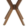 thumbnail image 6 of Modway Crossroads 24" Round Modern Wood Side Table with Legs in Walnut, 6 of 9