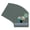 Granite Gray, variant on Harbor Gray Picture Frame Mat for 10x10 Frames - Heart Opening for 5x5 Photos - 50 Mats