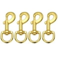 thumbnail image 1 of Uxcell 4 Pcs Clips à Pression Pivotants pour Drapeau, 3,2 Pouces, Crochets en Alliage Robustes, Ton Doré, 1 of 6