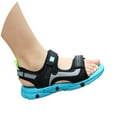 thumbnail image 5 of Otqutp Teen Boys Athletic Sports Sandals Adjustable Straps Hiking Beach Sandals for Boys Open-Toe Shoes with Rubber-Soled, 5 of 6