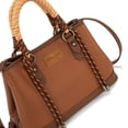thumbnail image 7 of Wrangler Tote Bags for Women Medium Satchel Purse with Designer Braided Rope Top Handle, 7 of 7