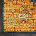 thumbnail image 5 of Nourison Allur Persian Orange Multicolor 9' x 12' Area Rug, (9x12), 5 of 9