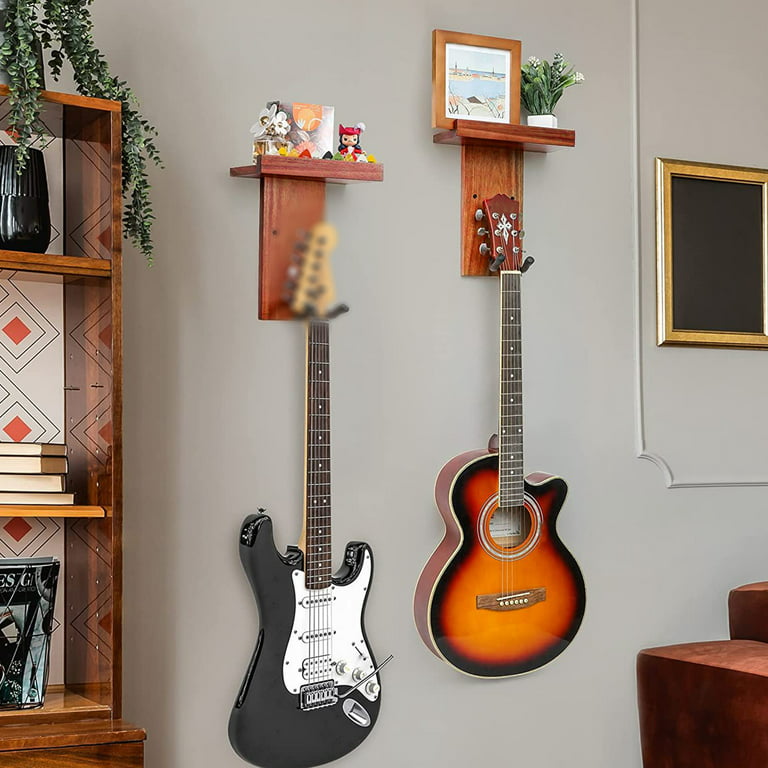 Guitar Wall Hanger Handmade Unique Design Bent Wood Guitar Hanger Wall  Mount Guitar Holder Acoustic Guitar Accessories Ukulele Wall Mount Stand  Wall