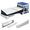 White, variant on ZYTHRONE Horizontal Stand for PS5 Slim & Pro Console and Hold 12 Pcs Game Disc, PS5 Base Stand Compatible with PlayStation 5 Slim/Pro Disc & Digital Editions, Black