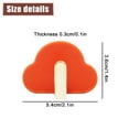 thumbnail image 2 of 4 ganchos adhesivos de nube, lindos colgadores de pared sin clavos, ganchos adhesivos coloridos, ganchos decorativos para dormitorio de niñas, 2 of 5