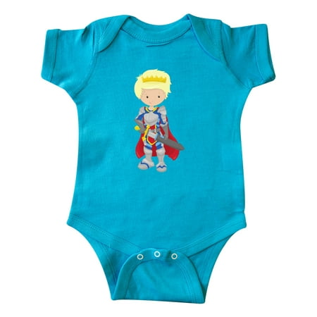 

Inktastic Boy Prince Knight In Shining Armor Blond Hair Gift Baby Boy Bodysuit