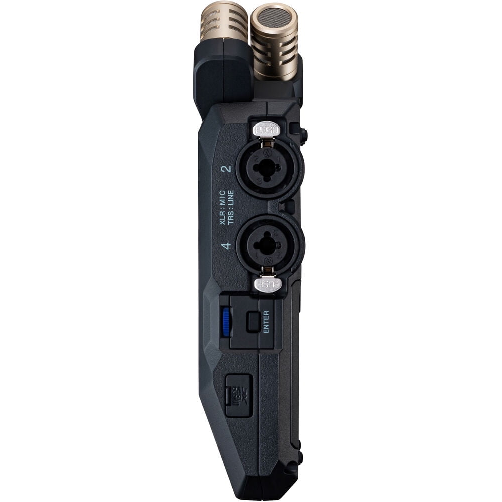 Zoom H6essential Handy Recorder 6-Track 32-Bit Float Portable Audio Recording (2024 Model) Stereo Microphones, 4 XLR/TRS Inputs, USB Audio Interface, for Musicians, Podcasters And Filmmakers Bundle