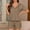 Brown, variant on Women 2 Piece Set Short Sleeve Laple Collar Button Up Pajama Set Matching Outfits Summer Vacation Shorts Pajama Set
