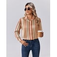 thumbnail image 6 of Zeagoo Women's Silk Button Down Shirts Long Sleeve Stain Blouses Dressy Casual Busines Spring Fall Top, 6 of 6