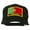 Black, variant on Portugal Country Patched Mesh Back Cap - White OSFM