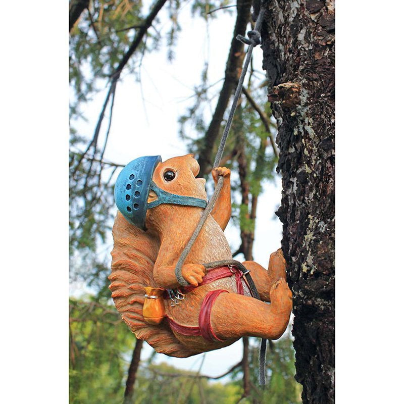 Design Toscano Skyler the Climbing Squirrel Garden Statue by Design Toscano