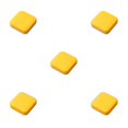 thumbnail image 1 of fastboy Pill Case Holder 2 Grids Daily Pills Organizer Box Travel Containers Dispenser Office Accessories Pocket Yellow 5Set, 1 of 6
