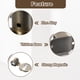 thumbnail image 4 of 2Pcs Tope de Puerta Magnético, Tope de Puerta de Suelo Ajustable con Cinta Adhesiva Bronce, 4 of 7