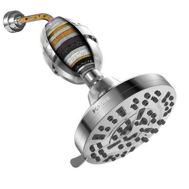 Filtered Shower Head, 20 Stage Shower Head Filter for Hard Water, 8 Modes Water Softener Shower Head with Filters Remove Chlorine and Harmful Substances