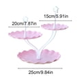 thumbnail image 4 of Sentmoon Fruit Basket for Kitchen Small Fruit Basket Multi-layer Candy Wedding Ktv Living Room Fruit Dry Fruit Refreshment Three-layer Fruit, 4 of 7