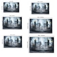 thumbnail image 2 of Halloween Garage Door Cover with Giant Skeleton and Graveyard Gate Design, Xl Size, Light Gray, for Outdoor Party Decoration Banner, 2 of 6