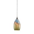 thumbnail image 1 of ElkGroup International Geologic 1-Light Pendentif en Satin de Nickel, 1 of 2