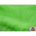 thumbnail image 3 of Faux Fur Long Pile Sparkling Tinsel LIME Fabric / 58" W / Sold by the yard, 3 of 3