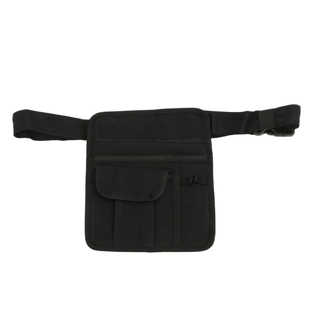 Black canvas fanny pack deals