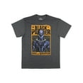 thumbnail image 6 of Black Panther Men's Distressed T'Challa King Of Wakanda Adult Heather T-Shirt Tee, 6 of 6