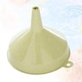 thumbnail image 2 of Kitchen Wheat Straw Funnel Liquid Oil Pour Transferring Round Mouth Funnel Hopper Gadget Tool Size S for Household Kitchen (Green), 2 of 8