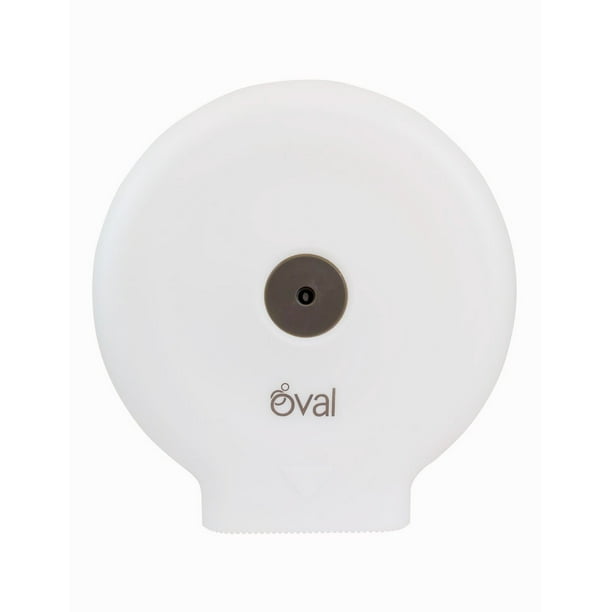 Despachador Junior De Papel Higiénico Oval Blanco Oval DV026