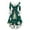 Dark Green, variant on Christmas Dresses for Women Women's Fashion Elegant Autun And Winter Long Sleeve V-Neck Christmas Print Dress for Holiday Party,Black,S
