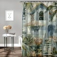 thumbnail image 2 of Autua Chic Modern Bathroom Decor Shower Curtain 100% Polyester Home Bathtubs Bathroom Decoration with Hooks 36"x72, 2 of 7