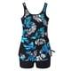 thumbnail image 4 of Traje de baño conservador tankini para mujer, estampado, talla grande, de dos piezas, dividido, traje de baño de dos piezas, traje de baño tankini para mujer, traje de baño de 2 piezas para mujer, tra, 4 of 5