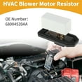 thumbnail image 2 of Unique Bargains HVAC Blower Motor Resistor Heater Blower Resistor No.68004539AA for Dodge for Ram 1500 2010-2012 Plastic Metal 1 Pc, 2 of 6