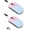 2 pack Gradient Pollen blue, variant on General Wireless Bluetooth Mouse,LED Dual Mode Rechargeable Silent Slim Laptop Mouse,Portable(BT5.2+USB Receiver) Dual Mode Computer Mice,for Laptop,Desktop Computer,ipad Tablet,Phone,TV (Grey)