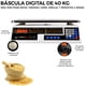 thumbnail image 4 of Báscula Comercial Digital Lcd 40 Kg Recargable Tecla Tara, 4 of 6