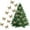Gold, variant on Usbinx Life Christmas Decorations, 10-Pack Sparkling Butterfly Ornaments for Christmas Tree Garland Multicolor Clip-On Wedding Wreath Gift Box Party Decoration 5.12x4.53in