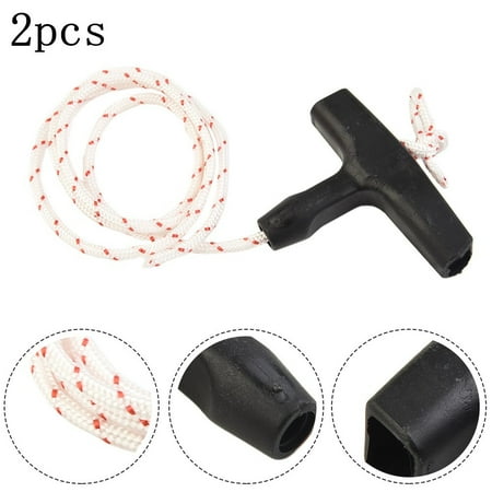 

2PCS Elastostart Recoil Starter Handle With 4.5mm Rope Fits TS400 TS410 TS420