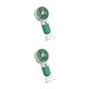 thumbnail image 2 of Kearding Mini ventilador de mano Ventiladores de aire que funcionan con soporte para teléfono fresco casual Dormitorio Verde 2Conjunto, 2 of 6