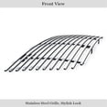 thumbnail image 2 of 2006-2012 Ford Ranger 304 Stainless Steel Polished Finish 8X6 Horizontal Billet Stainless Steel Billet Grille, 2 of 2