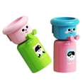 thumbnail image 1 of Vaso y soporte para cepillo de dientes, estante para enjuague bucal, organizador resistente para colgar en la pared. 2 piezas verde rosa, 1 of 9