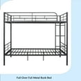 thumbnail image 6 of Full Over Full Metal Bunk Bed, Black, 6 of 11