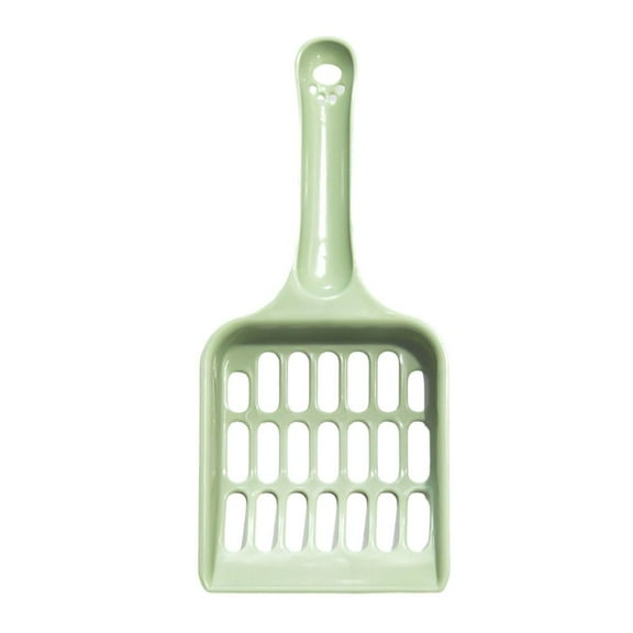 Plastic Cat Litter Scooper Long Handle Cat Poop Shovel For Cleaning Cats Sand K5R5