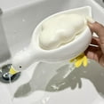 thumbnail image 5 of Plastic Duck Shape Soap Box for Bathroom, Anti-Slip and Drainable, Suitable for Family and Travel, 5 of 9
