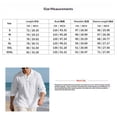 thumbnail image 3 of Men’s Linen Shirts Long Sleeve Yoga Tops Casual Summer Hippie Beach T Shirts, 3 of 9