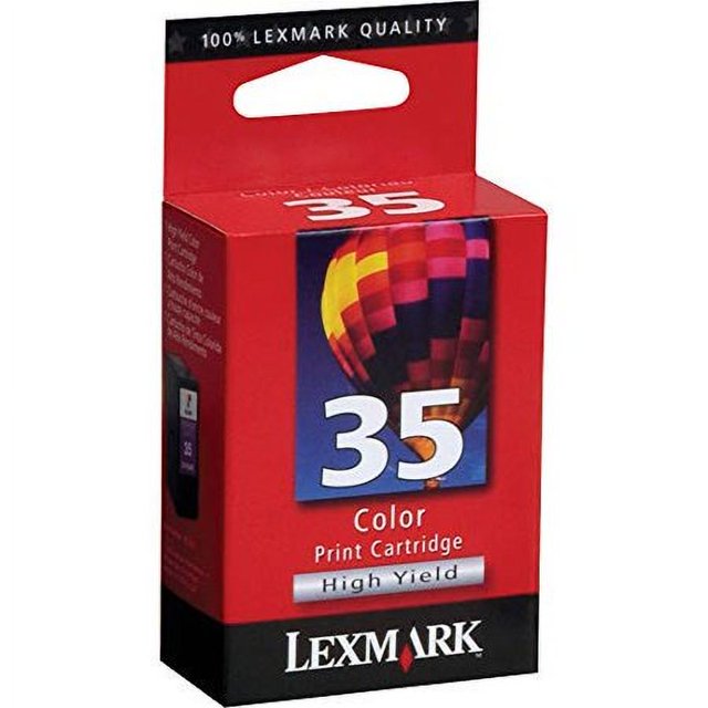 Lexmark 18C0035 (35XL) High-Yield Ink Cartridge, Tri-Color - in Retail Packaging