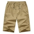 thumbnail image 5 of Men's Five Pocket Stylish and Comfortable 100% Cotton Shorts, 5 of 7