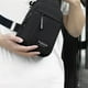 thumbnail image 5 of Bolsa De Pecho Riñoneras informales para hombre, riñoneras seguras, accesorios para deportes al aire libre (negro) Ndcxsfigh Para Estrenar, 5 of 6