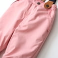 thumbnail image 6 of Usaibhir Kids and Toddler Girls Insulated Warm Ski & Snow Pants Warm Suspender Down Pants 2-6 Years, 6 of 8