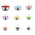 thumbnail image 6 of Sunjoy Tech Mixing Bowl with Lid Set Large Capacity Non-Slip Bottom Polished Surface Easy to Clean Salad Bowl Kitchen Food Storage Organizer, 6 of 8